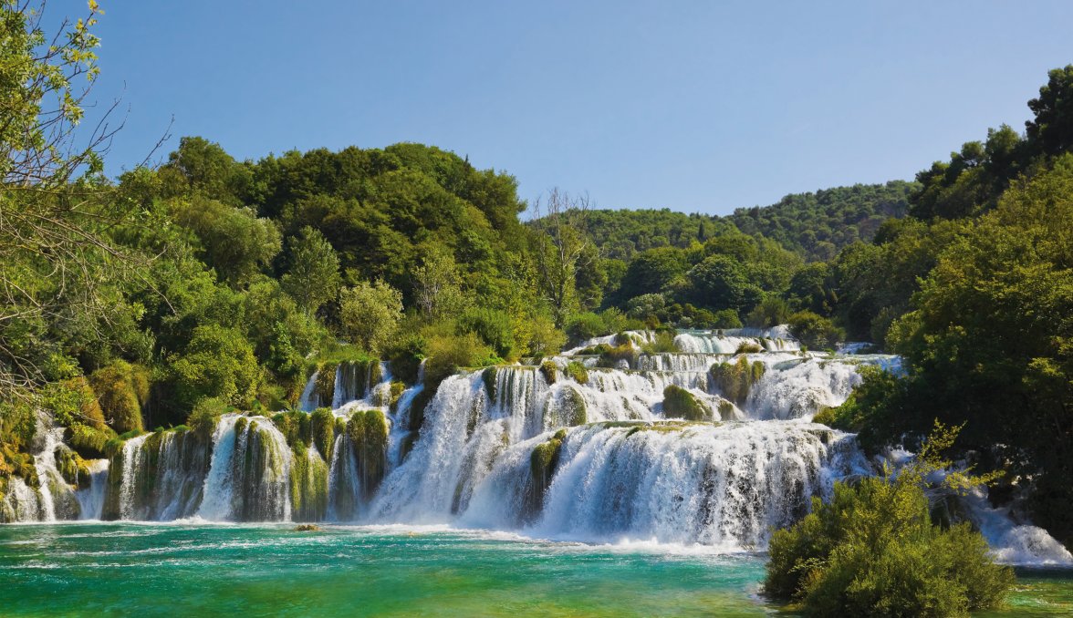 Wasserfall im Krka-Nationalpark &copy; Nikolai Sorokin - stock.adobe.com