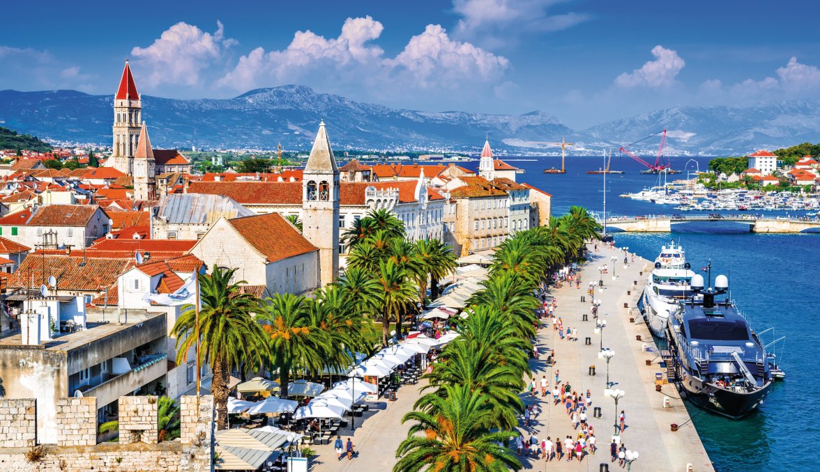 Blick auf  Trogir  &copy; cge2010-fotolia.com