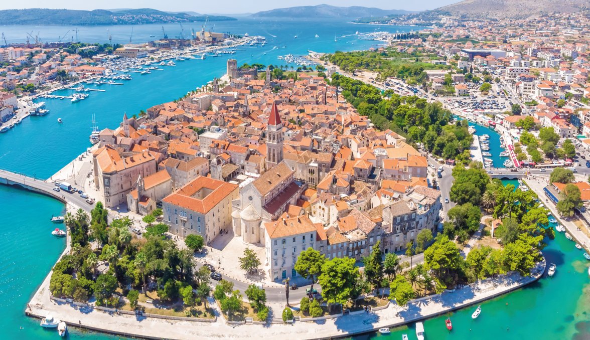 Blick auf Trogir &copy; Alexey Fedorenko-fotolia.com