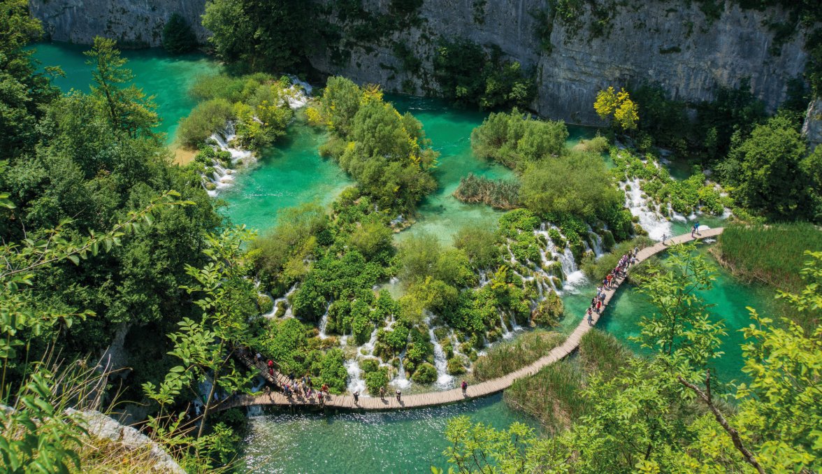 Rundgang im Nationalpark Plitvice - Plitvicer Seen &copy; equinoxe/pixabay.com