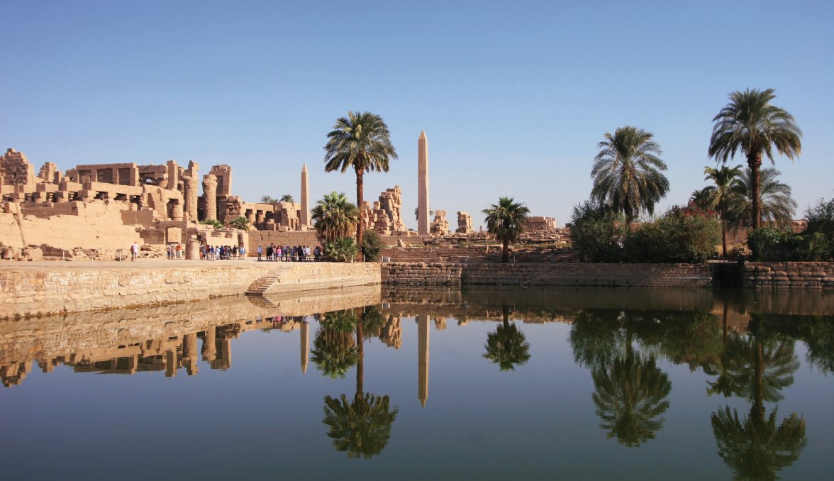 Tempelanlage des Amun Ra - Karnak-Tempel &copy; Daniel Fleck-fotolia.com