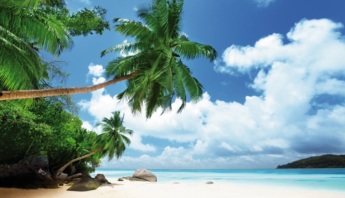 Strand auf der Insel Mahe auf den Seychellen &copy; ESB Professional/shutterstock.com