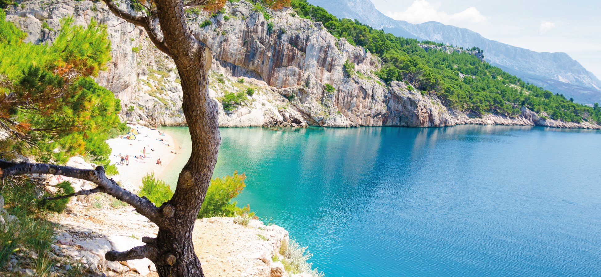 Herrlicher Strand an der Makarska Riviera &copy; lukaszimilena - stock.adobe.com
