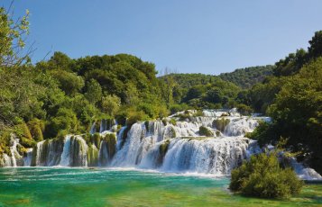 Wasserfall im Krka-Nationalpark &copy; Nikolai Sorokin - stock.adobe.com