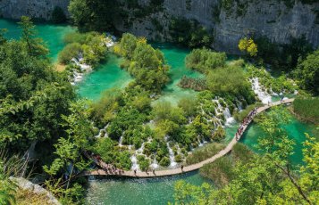 Rundgang im Nationalpark Plitvice - Plitvicer Seen &copy; equinoxe/pixabay.com