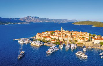 Blick auf Korcula &copy; dudlajzov - stock.adobe.com