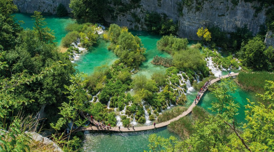 Rundgang im Nationalpark Plitvice - Plitvicer Seen &copy; equinoxe/pixabay.com